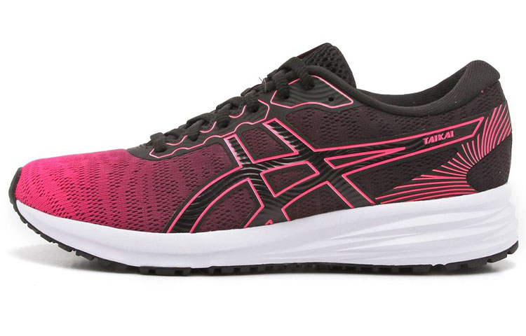 Asics Taikai Comfortable Low top Running Shoes Women's Red Black