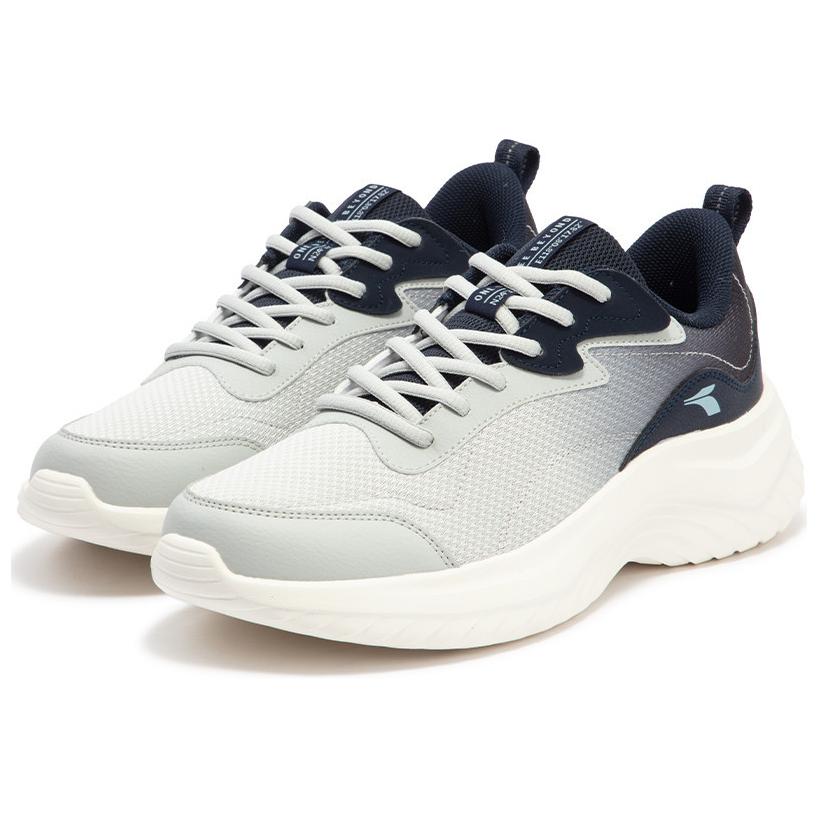 361° Mesh Cushioning, Wear Resistant Low top Casual Running Shoes Men’s Gray Blue