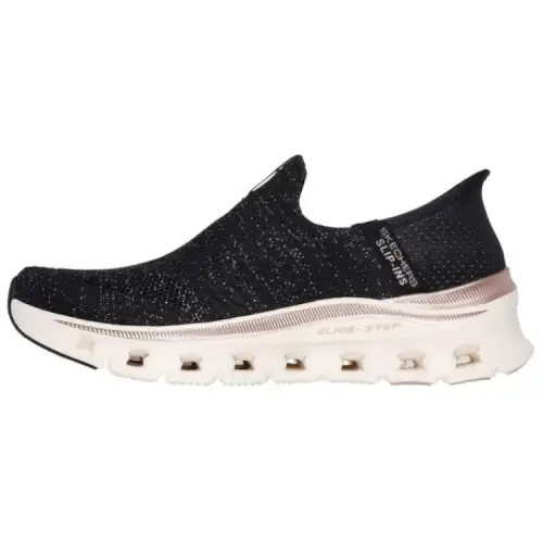 Skechers Glide Step Casual Shoes Women's Black Gold