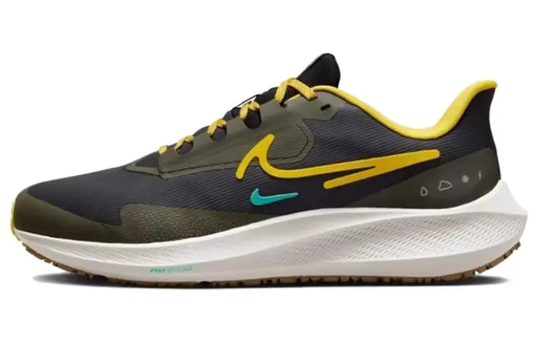 Nike Pegasus Turbo Shield Low top Training Racing Running Shoes Men's Brown