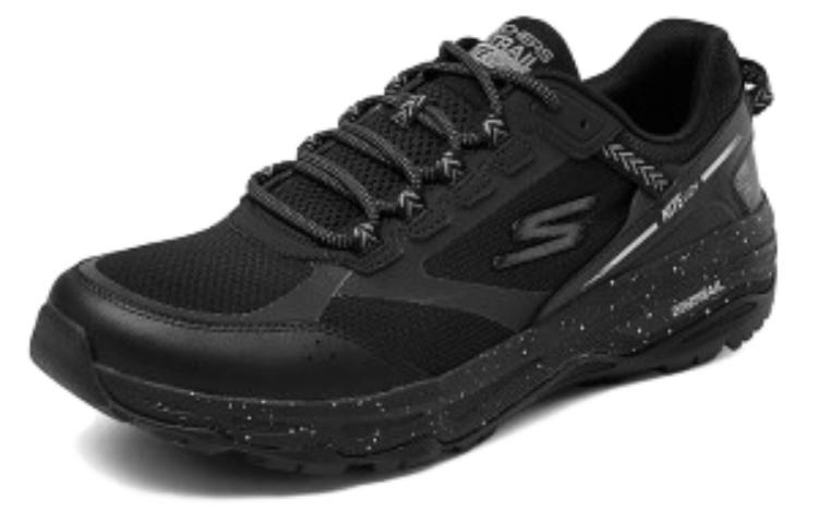 Skechers Go Run Lite Cushioning, Wear Resistant Low top Running Shoes Men’s All Black