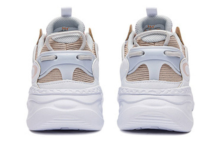 361° Shock Absorbing, Non Slip, Wear Resistant, Breathable And Lightweight Low Top Running Shoes Women’s White Gray