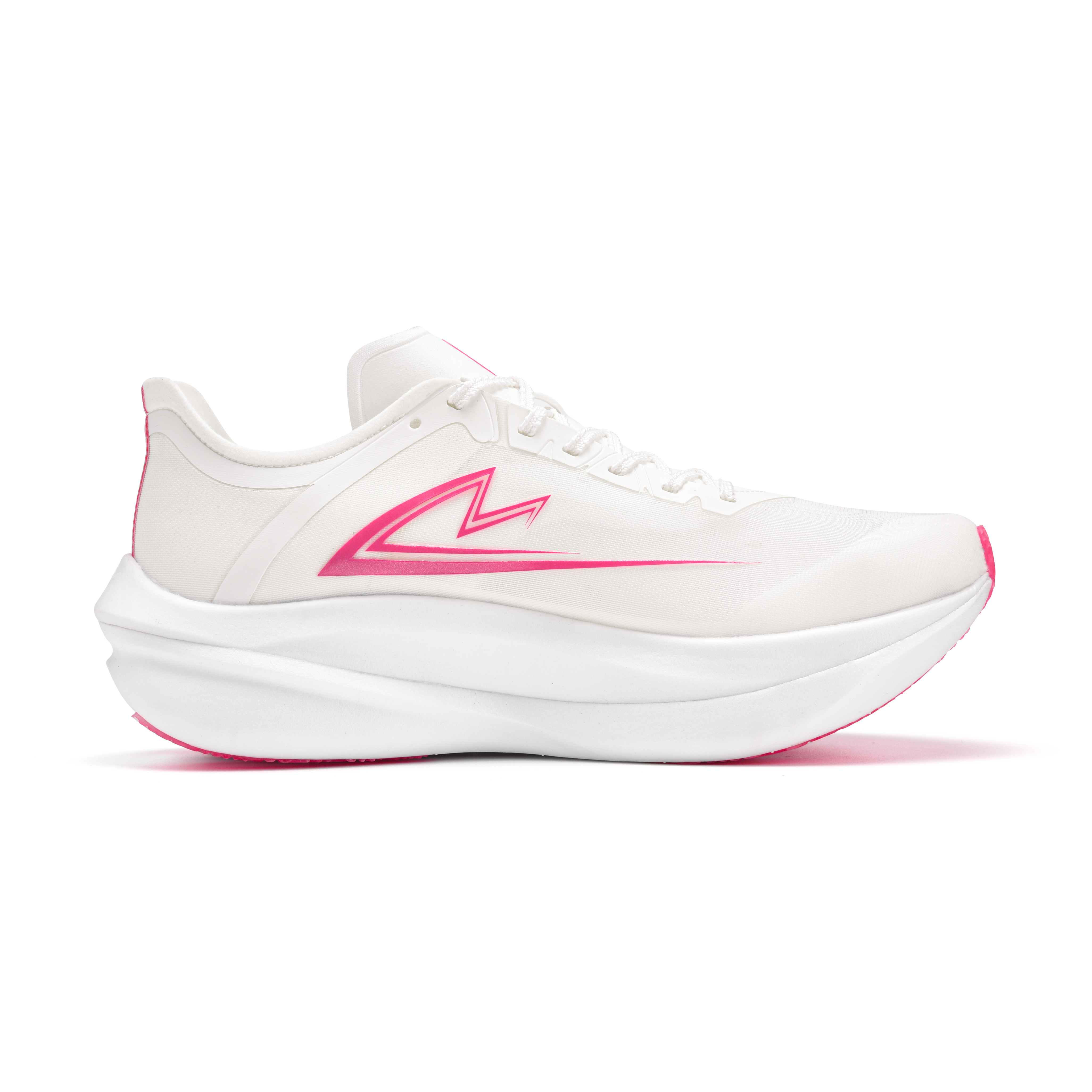 YINSUMAO Running Shoes Unisex White Pink
