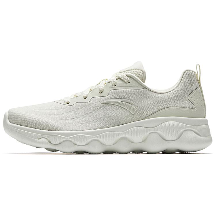 Anta Mianbomb 2 Cushioning Slip Resistant Breathable Low top Sprint Casual Running Shoes Women's Coarse Heather Gray