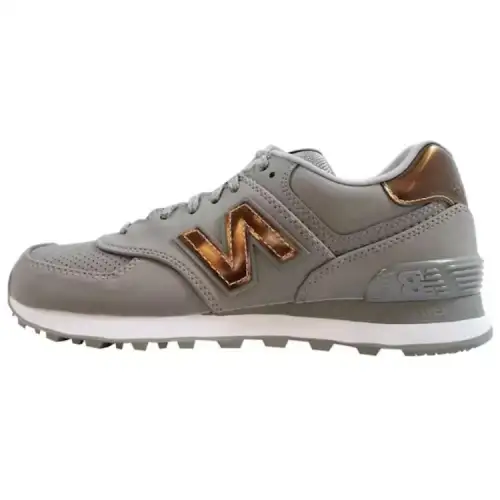 New Balance 574 Pennant Grey Bronze Women's