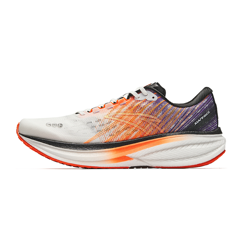Anta Champion 3 Nitrogen Technology Cushioning, Wear Resistant Low top Casual Running Shoes Men's Purple Jade