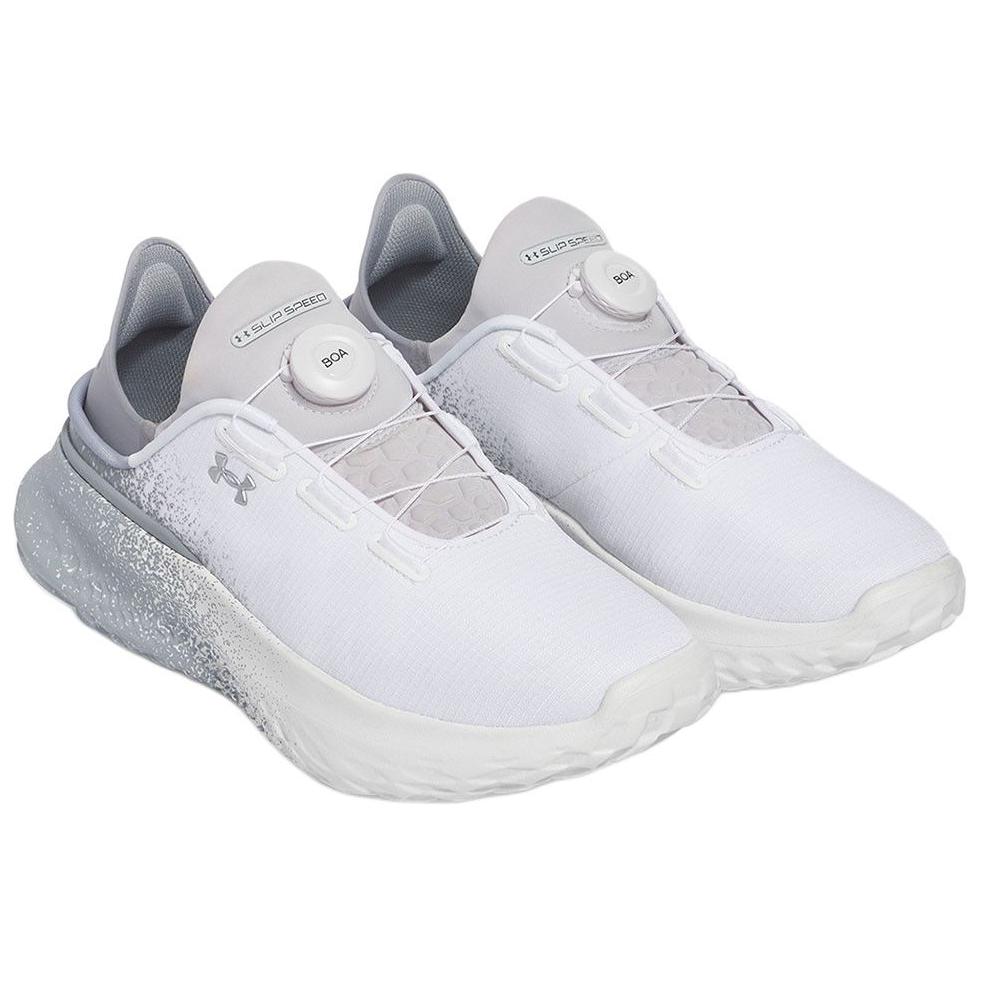 Under Armour Abrasion Resistant Breathable Abrasion Resistant Breathable Low top Running Shoes Men’s White Gray