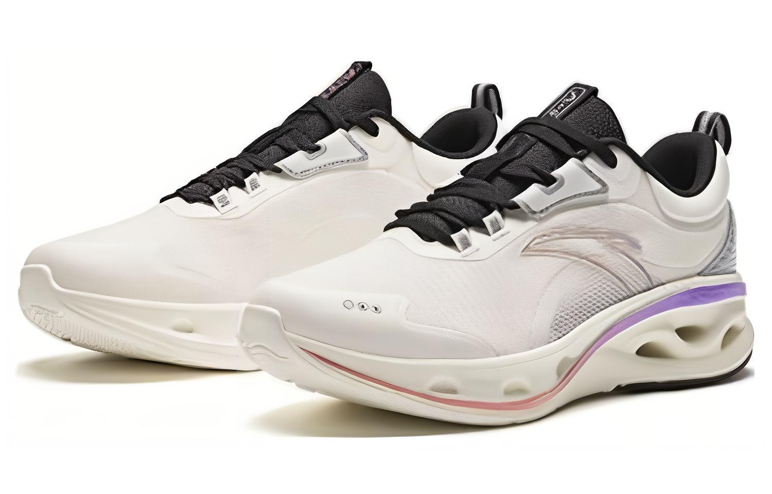 Anta Energy Ring Textile, TPU Abrasion Resistant Low top Running Shoes Women’s White Gray