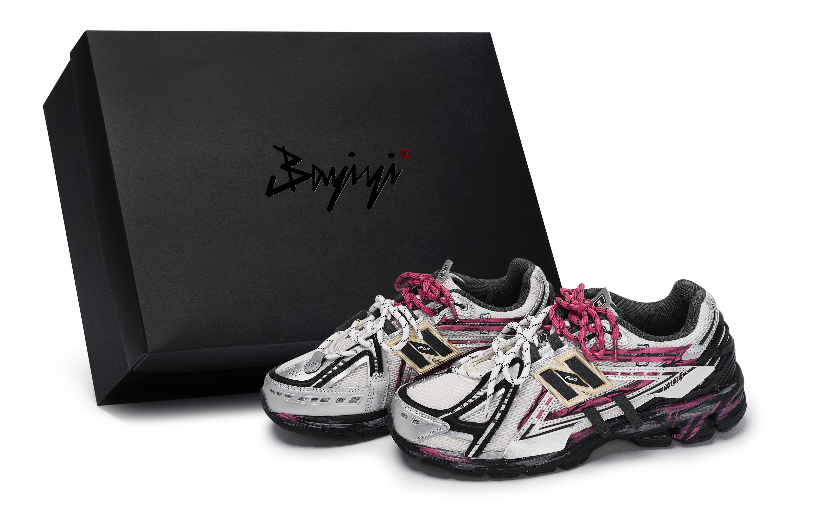 New Balance 1906 Abrasion Resistant Abrasion Resistant Low top Running Shoes Men’s Fuchsia Silver