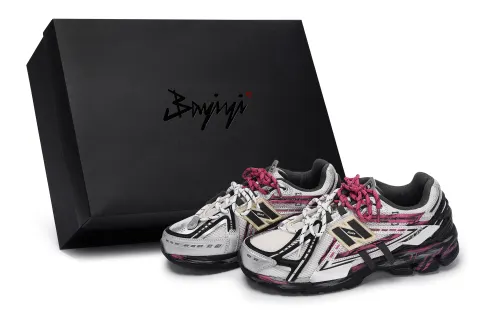 New Balance 1906 Abrasion Resistant Abrasion Resistant Low top Running Shoes Men's Fuchsia Silver