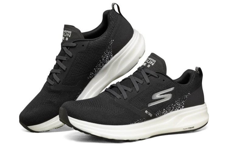 Skechers Go Run Ride 8 Black/White