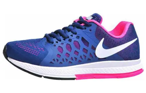 Nike Air Zoom Pegasus 31 Sports Comfortable Non-Slip Wear-Resistant Low-top Running Shoes Women's Blue