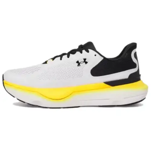 Joshua Vides x Under Armour HOVR Infinite Low top Casual Running Shoes Men's White Black