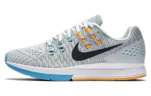 Nike Zoom Structure 19 Comfortable Fabric Cushioning Slip Resistant Abrasion Resistant Low top Running Shoes Women's