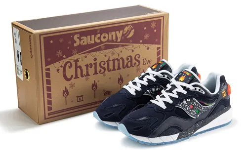 Saucony Shadow 6000 Cow Suede Cushioning, Non Slip, And Waterproof Low top Running Shoes Unisex Blue White