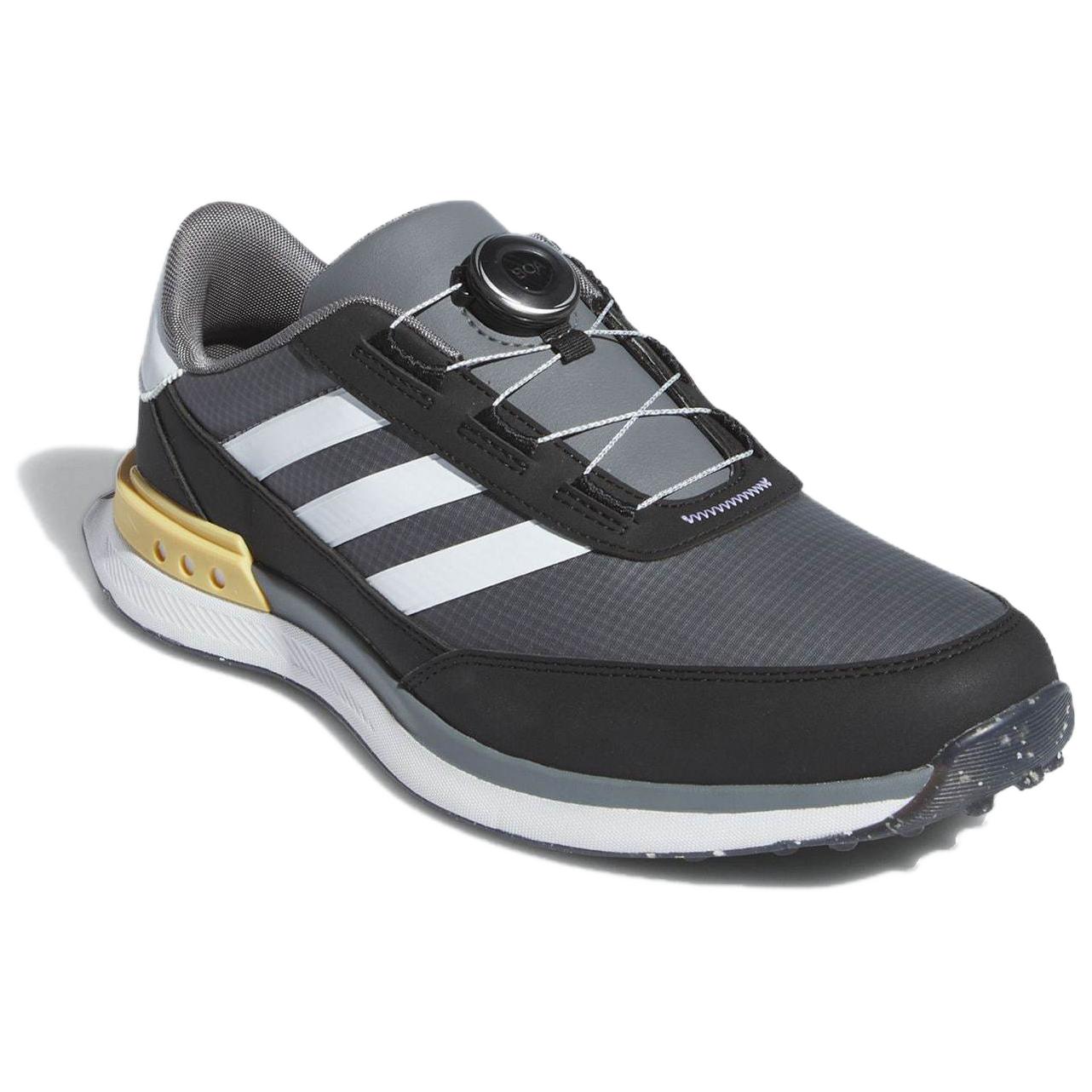 Adidas Slip Resistant Abrasion Resistant Low top Golf Shoes Men’s Gray Black
