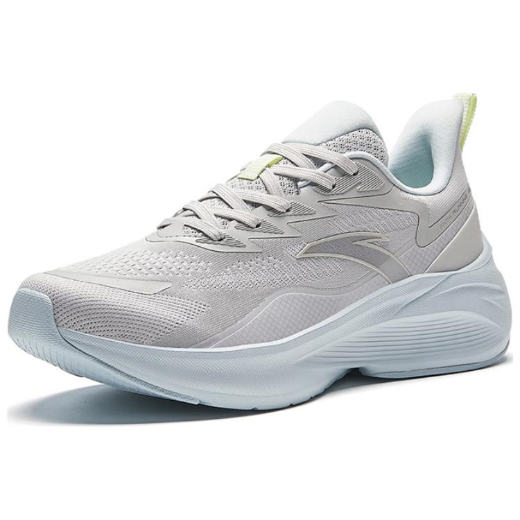 Anta Slip Resistant Abrasion Resistant Slip Resistant Abrasion Resistant Low top Running Shoes Women’s Gray Blue