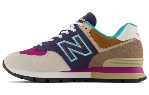 574 New Balance Rugged 'Navy Brown'