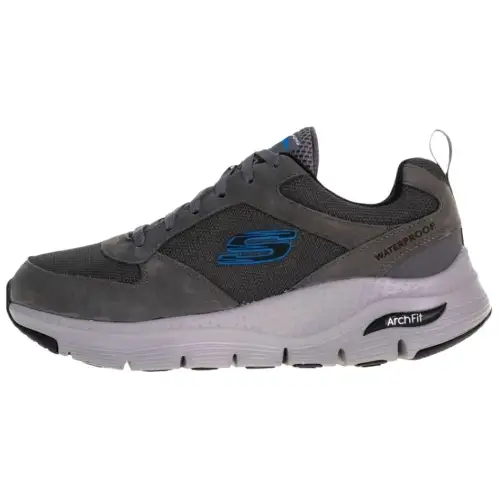 Skechers Cushioning Low top Running Shoes Men's Gray