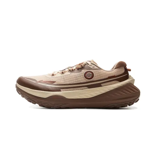 Li Ning De Lu V2 Running Shoes Men's Low Top Sandy Umber