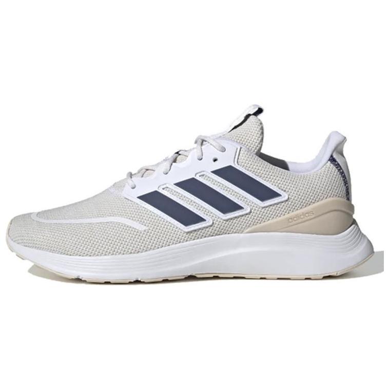 Adidas Energyfalcon Sports Low top Running Shoes Men's White Gray Blue