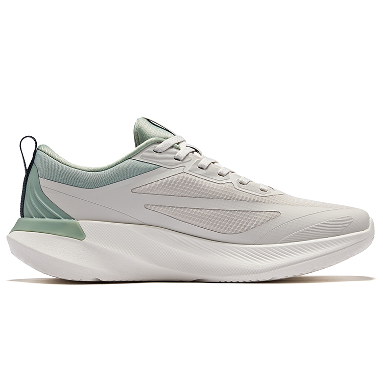 Erke Cushioning Rebound Low top City Commuting Running Shoes Men’s Wild Gray Emerald Wave
