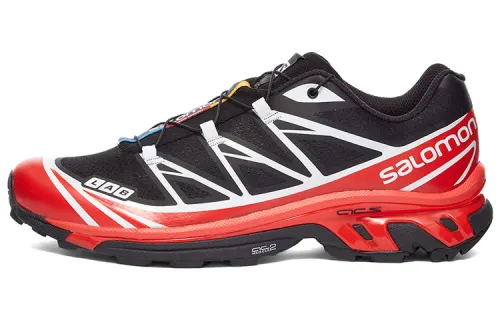 SALOMON XT-6 Black Red White