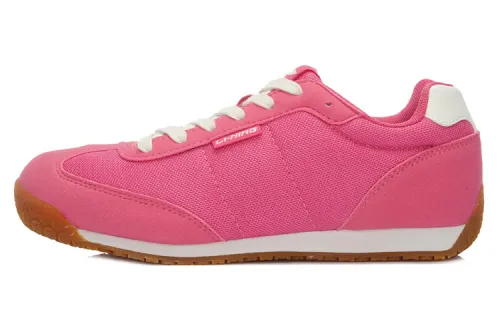 Li Ning Low top Running Shoes Women's Pink White