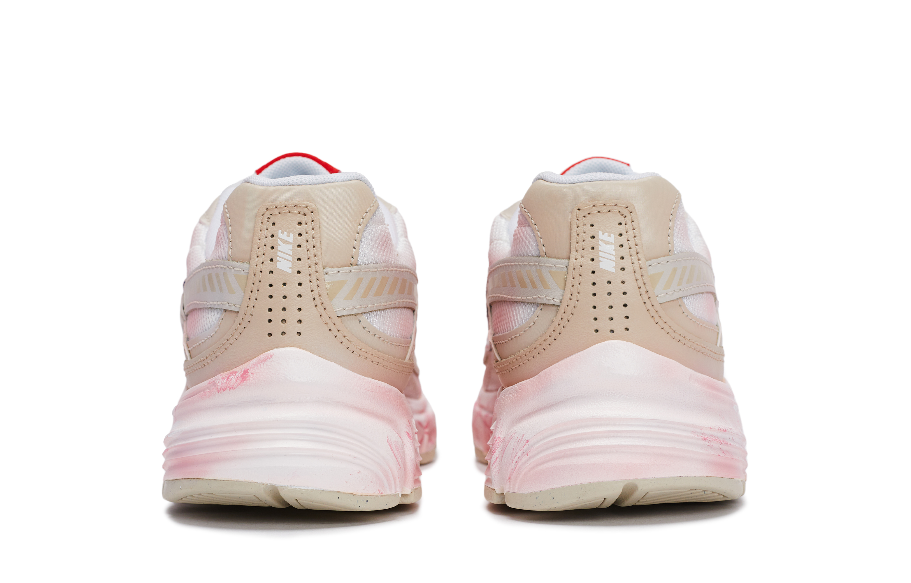 Nike Initiator Abrasion Resistant Low top Running Shoes Women’s White Pink Brown