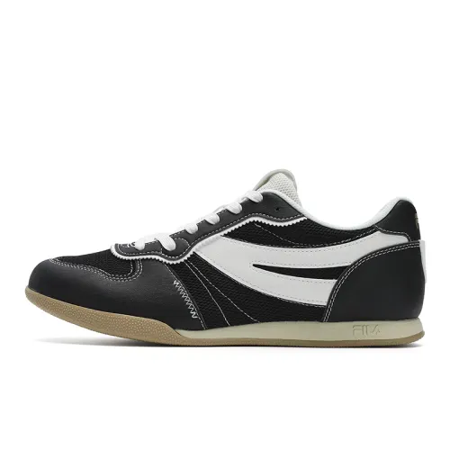 FILA Trail Thin And Elegant Shoes Low top Casual Shoes Men's Black White