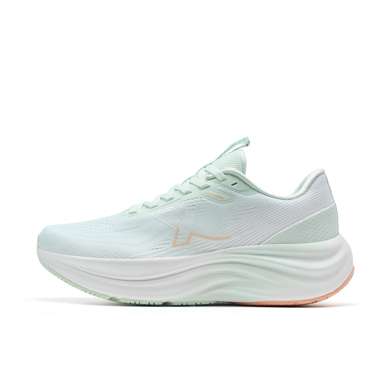 XTEP Running Shoes Women’s Low Top Light Fruit Green/Classic White