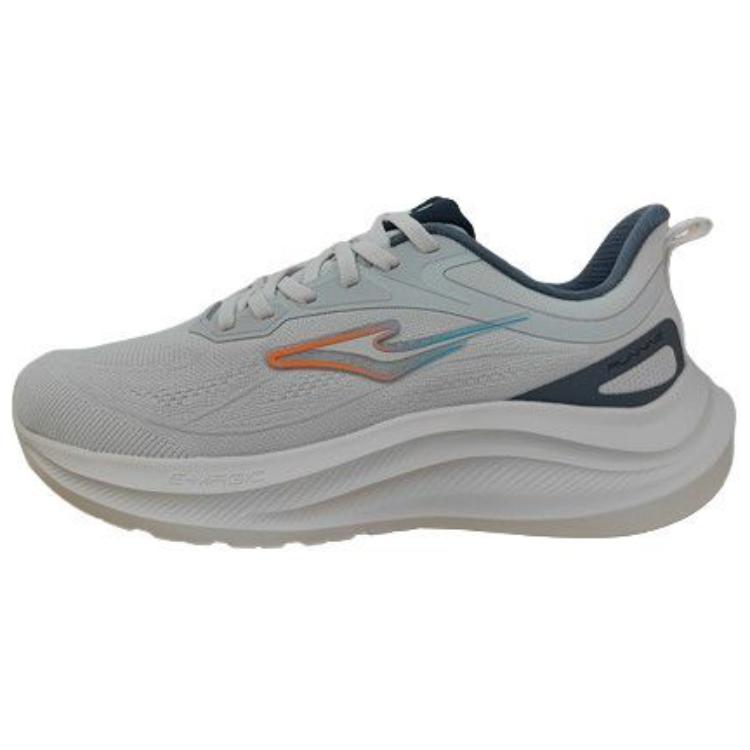 Erke Slip Resistant Abrasion Resistant Low top Casual Running Shoes Men’s Gray