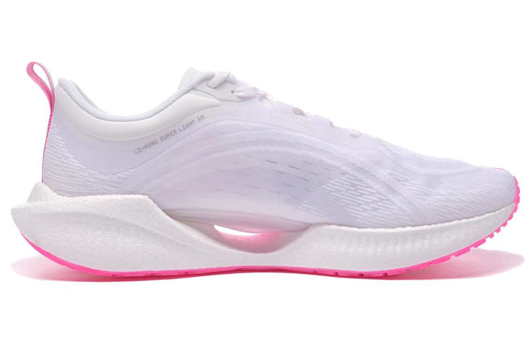 Li Ning Super Light 19 Low top Running Shoes Women’s White Pink