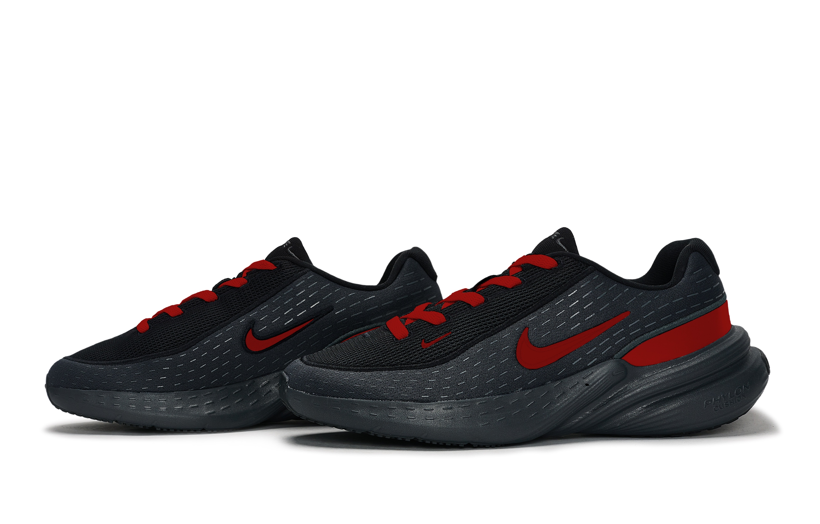 Nike Uplift SC Slip Resistant Abrasion Resistant Low top Running Shoes Unisex Black Red