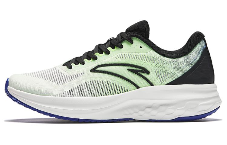 Anta Cushioning Slip Resistant Low top Running Shoes Men’s White Green Blue