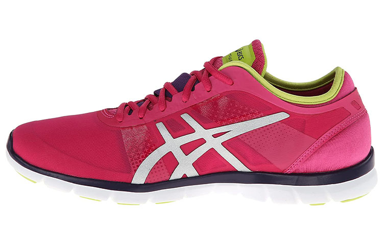 Asics Gel Fit Nova Casual Low top Running Shoes Women's Red White