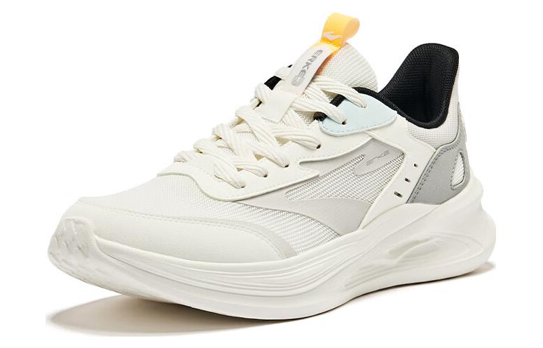 Erke Leap 2.0 Breathable And Resilient Low top Running Shoes Men’s Microcrystal White Recycling Gray