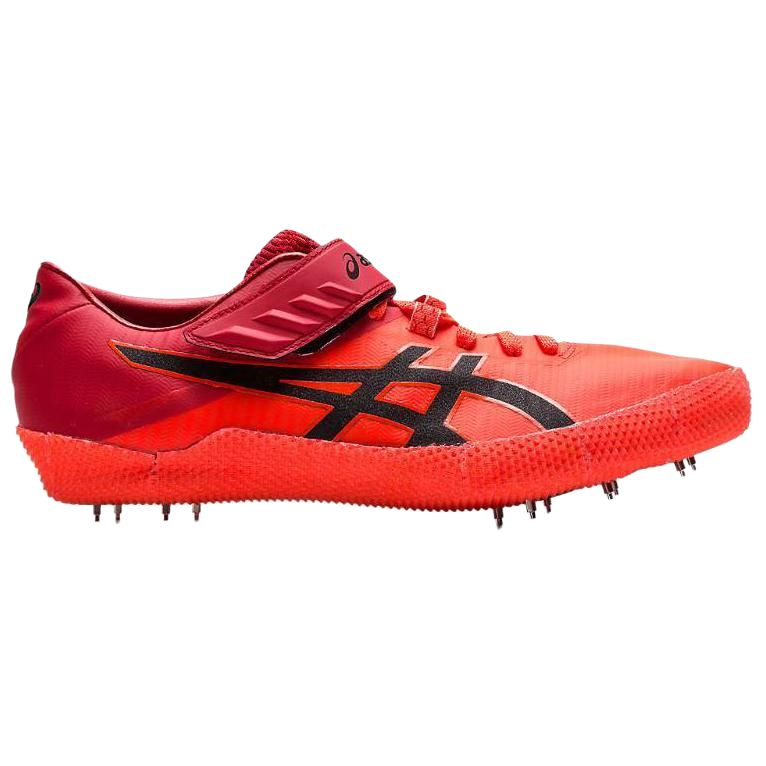 Asics High Jump Pro 2 Comfortable And Lightweight Artificial Leather Low top Running Shoes Men’s Red