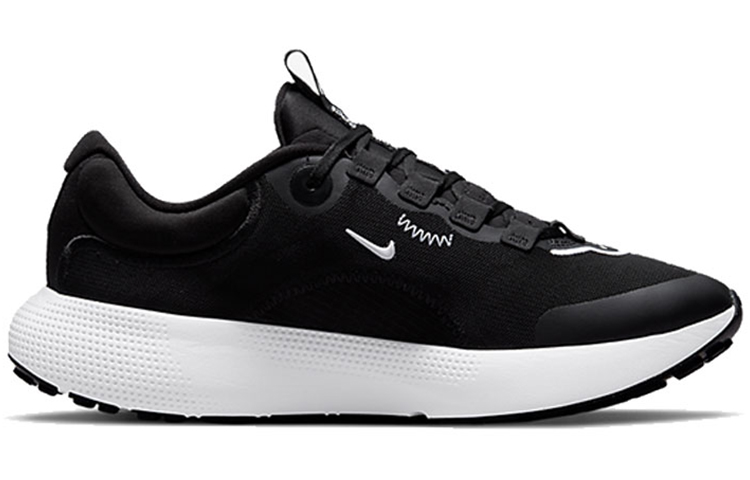 Женские кроссовки Nike React Escape Run (черно-белые) — Чёрный / белый — фото 2