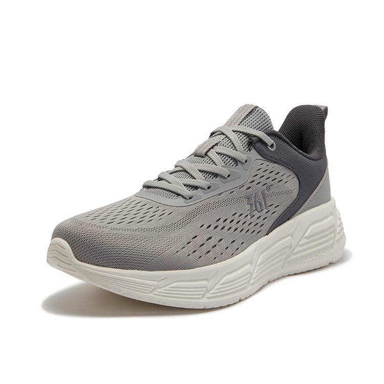361° Slip Resistant, Abrasion Resistant, Breathable Low top Running Shoes Men’s Recycling Gray