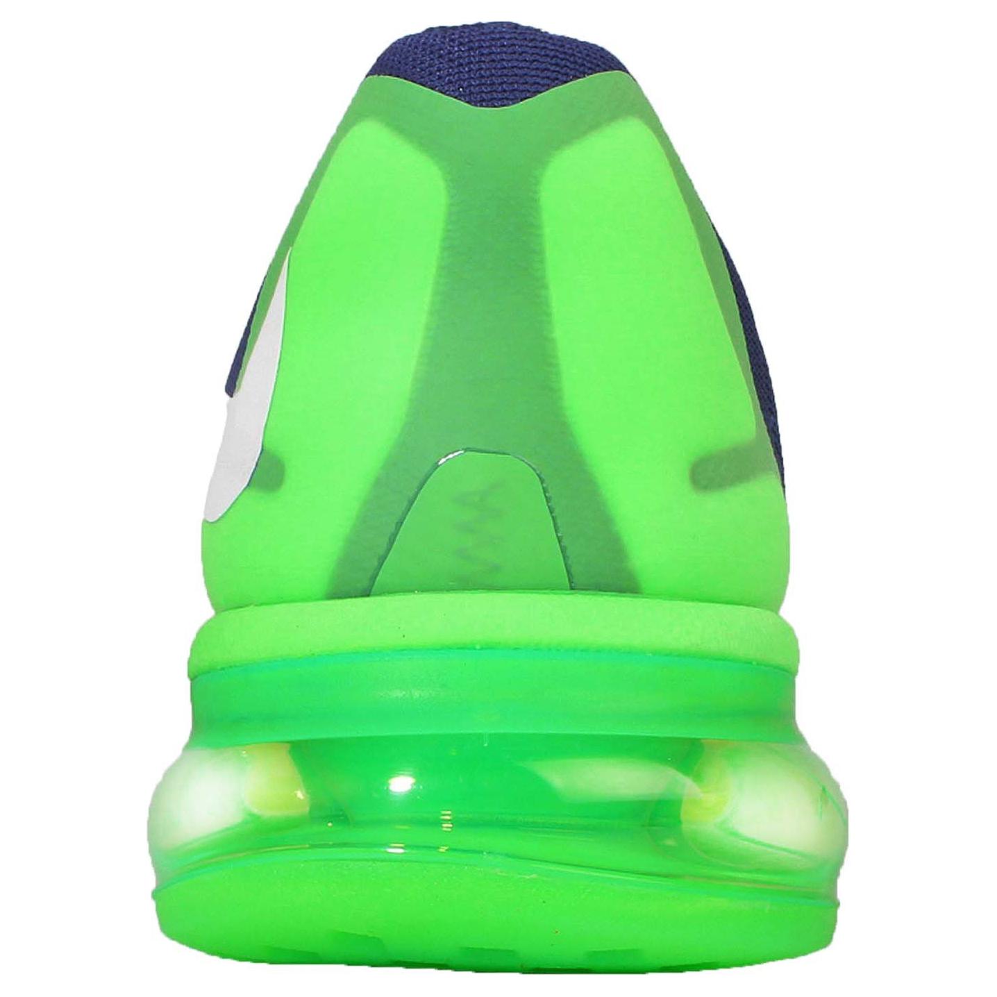 Nike Air Max 2015 Comfortable And Lightweight Low top Casual Running Shoes Unisex Blue Green