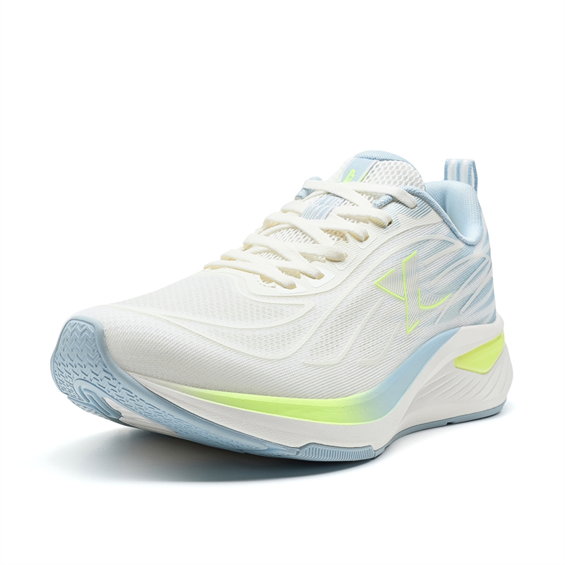 XTEP Cloud Five Abrasion Resistant, Breathable, Lightweight Low top Casual Training Running Shoes Men’s White Blue