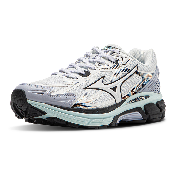 Mizuno Halo Mi Textile, Synthetic Leather Breathable Support Lightweight Low top Running Shoes Unisex Gray Blue