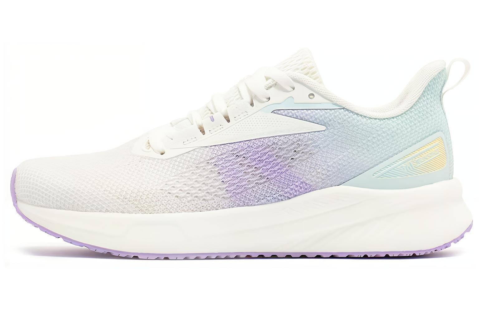 361° Slip Resistant, Abrasion Resistant, Breathable Low top Running Shoes Women’s White Cyan Purple