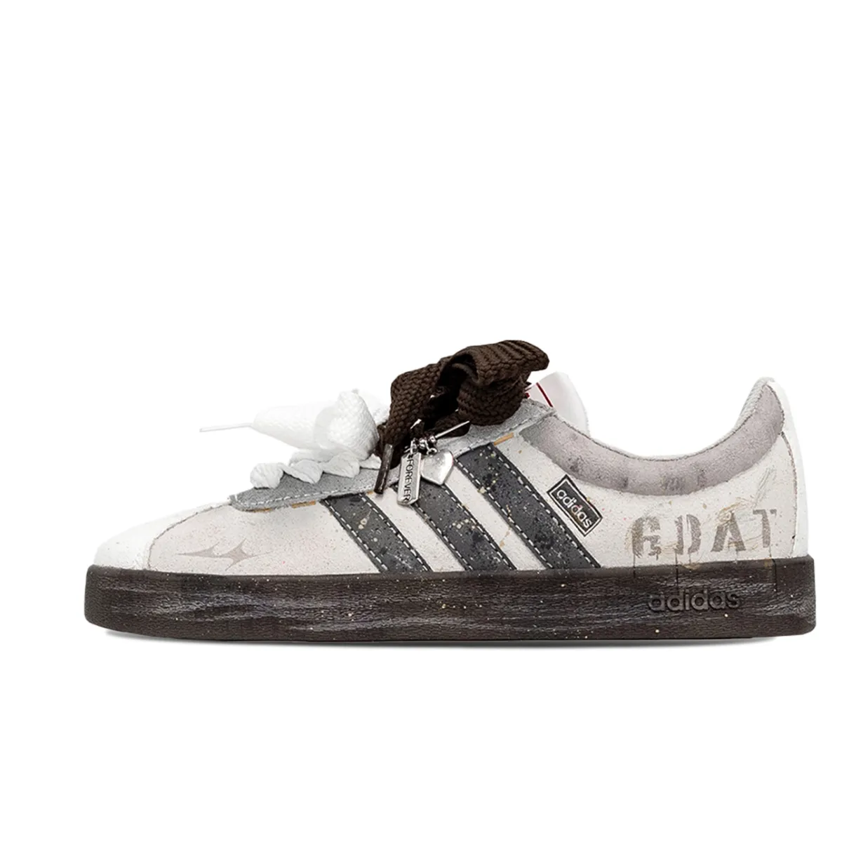 Adidas VL COURT 2.0 No Man's Land Slip Resistant Abrasion Resistant Slip Resistant Abrasion Resistant Low top