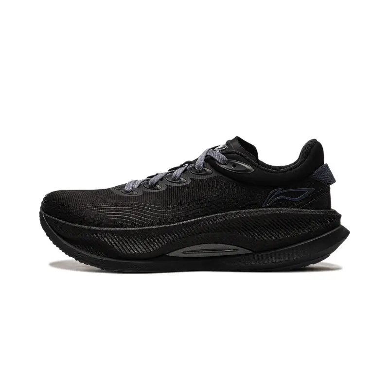 Li Ning Yueying 4 PRO Running Shoes Men's Low Top Black/Mountain Blue