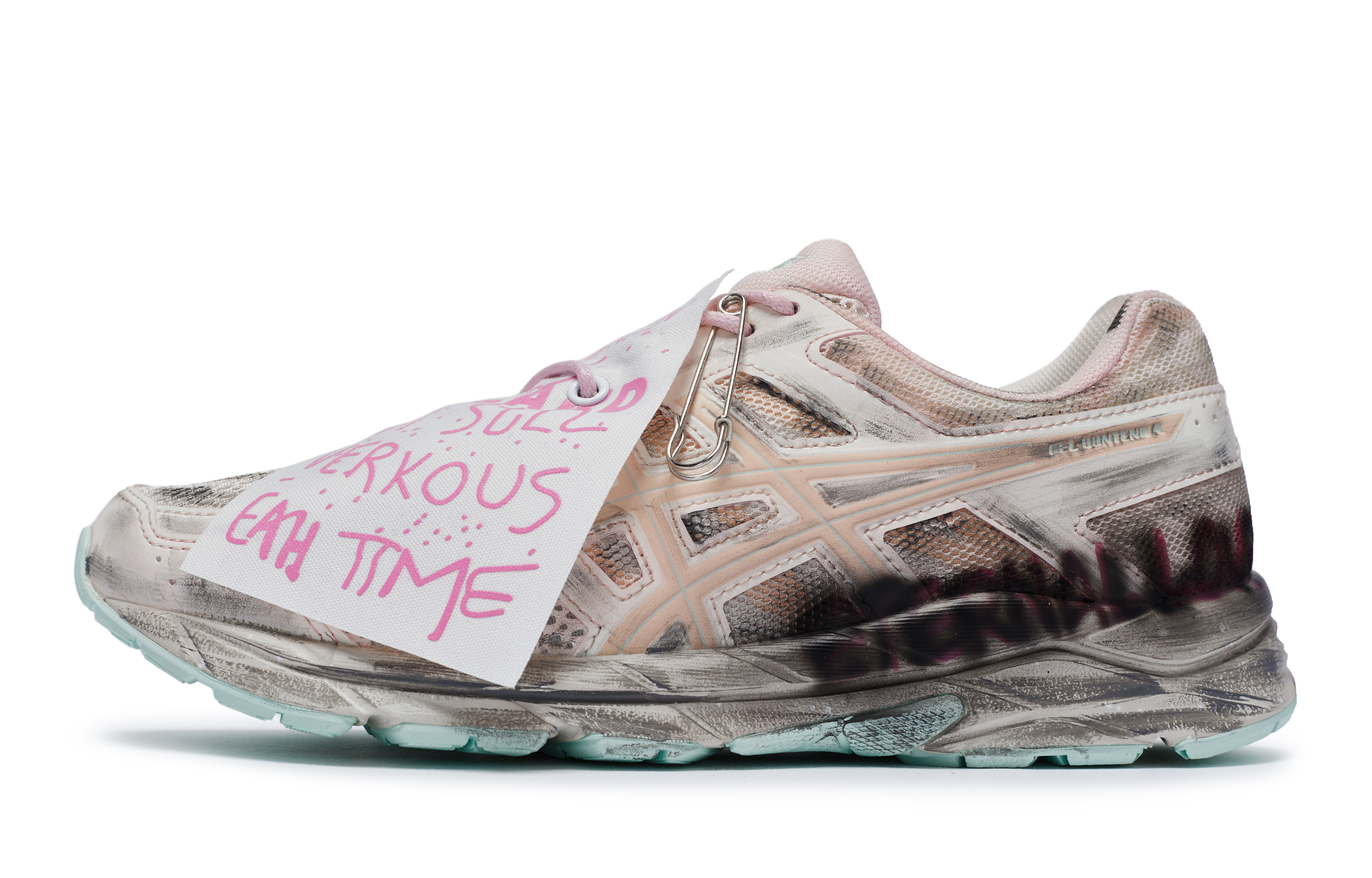 Asics Gel Contend 4 Low top Running Shoes Women’s Pink Black