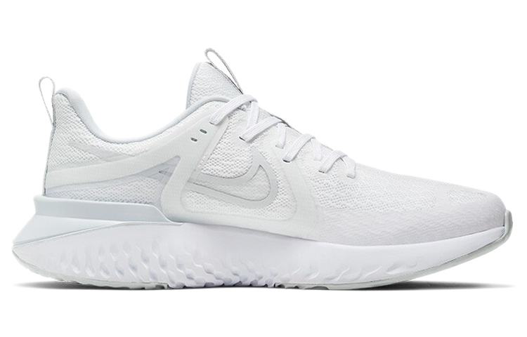 Женские кроссовки Nike Legend React 2 (бело-серый) — Белый / серый — фото 2