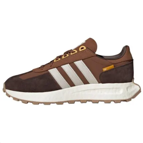 Adidas Originals Retropy E5 Slip Resistant Abrasion Resistant Low top Casual Running Shoes Unisex Tan Yellow