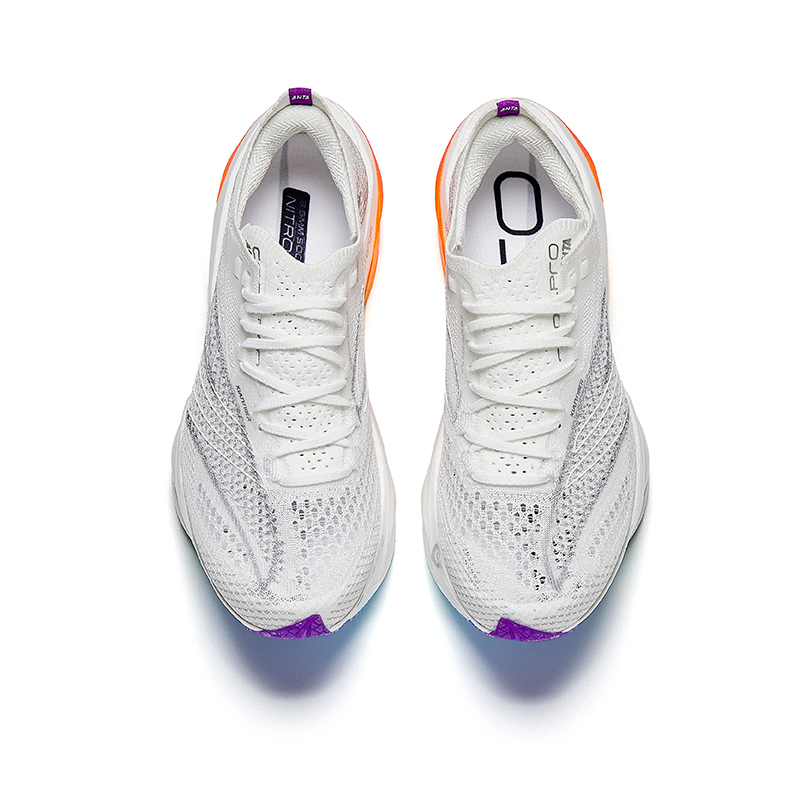 Anta C202 6.0 PRO Slip Resistant And Breathable Low top Double Layer Nitrogen Technology PRO Marathon Running Shoes